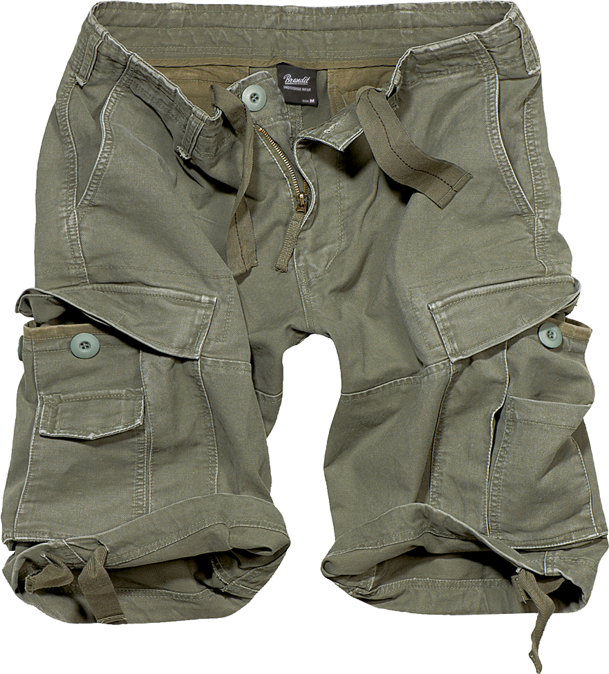 Brandit Classic Cargo Shorts: Olive Drab