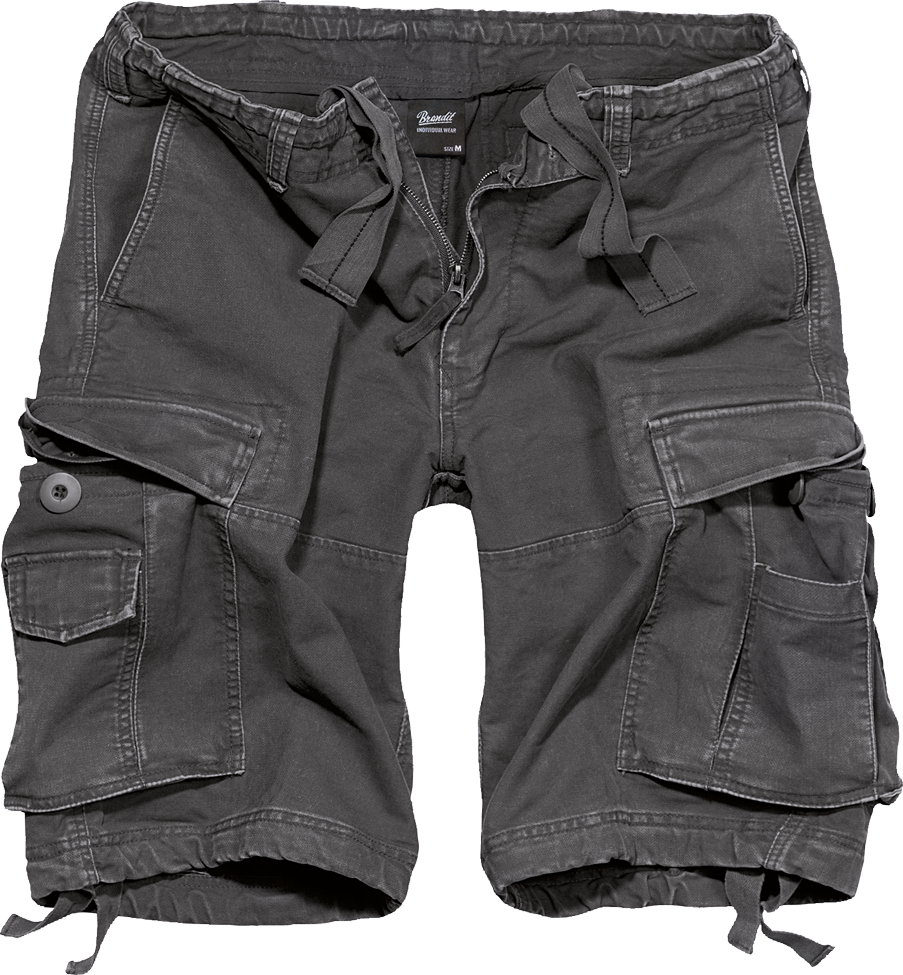 Brandit Classic Cargo Shorts: Anthracite