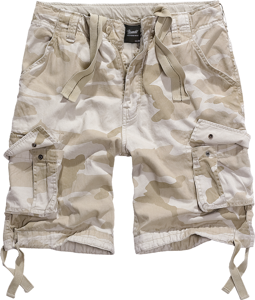 Brandit Utility Cargo Shorts: Sandstorm