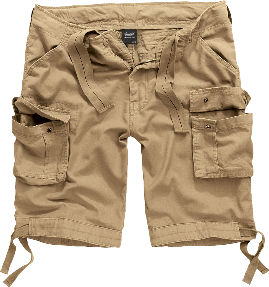Brandit Utility Cargo Shorts: Beige