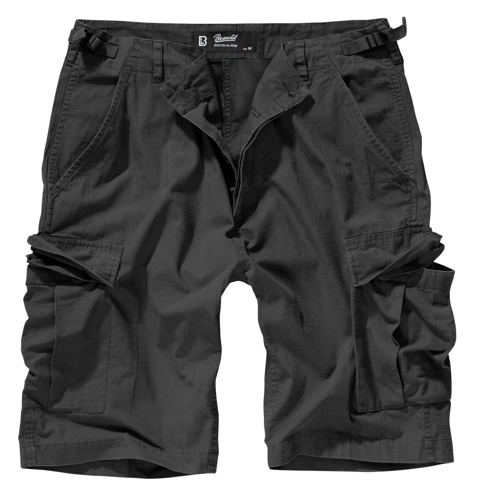 Brandit BDU Ripstop Cargo Shorts: Black