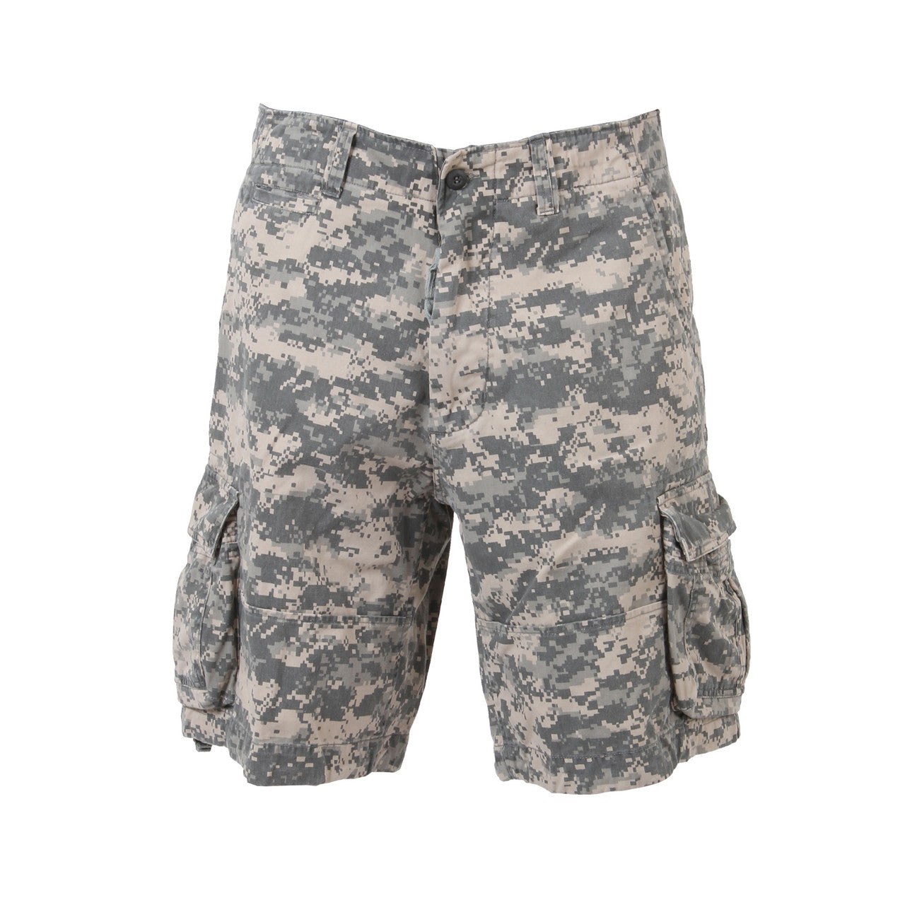 Rothco Vintage Camo Infantry Utility Shorts: ACU Digital Camo
