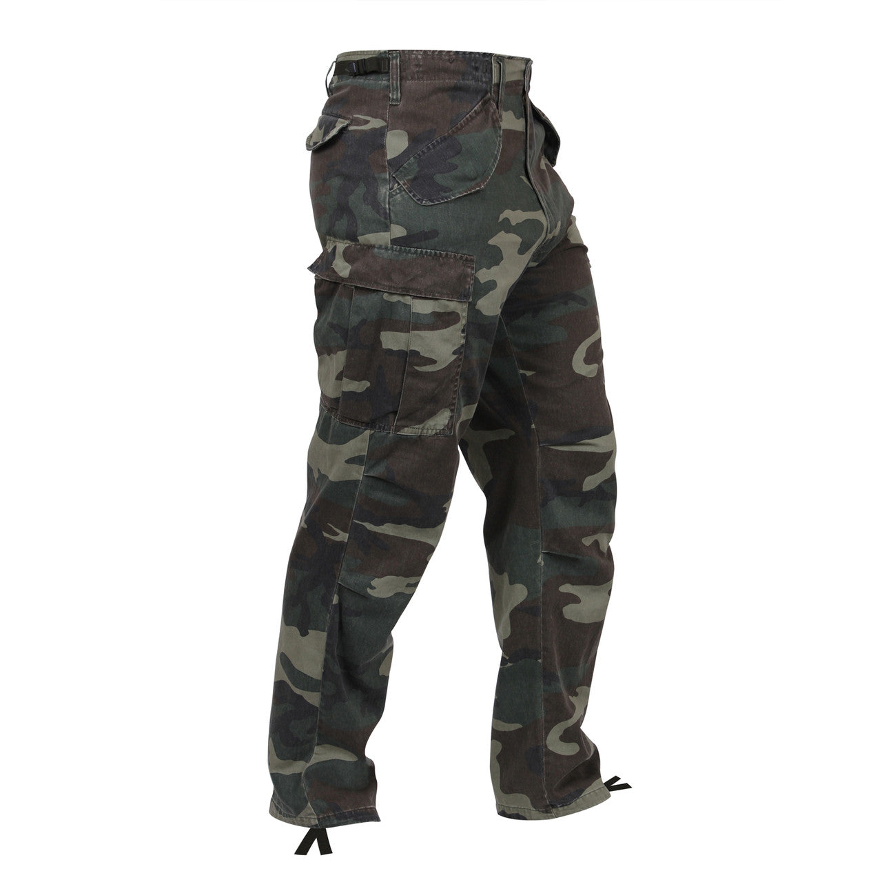 Rothco Vintage M-65 Field Pants: Woodland Camo
