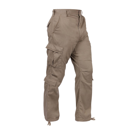 Rothco Vintage Paratrooper Fatigue Pants: Khaki