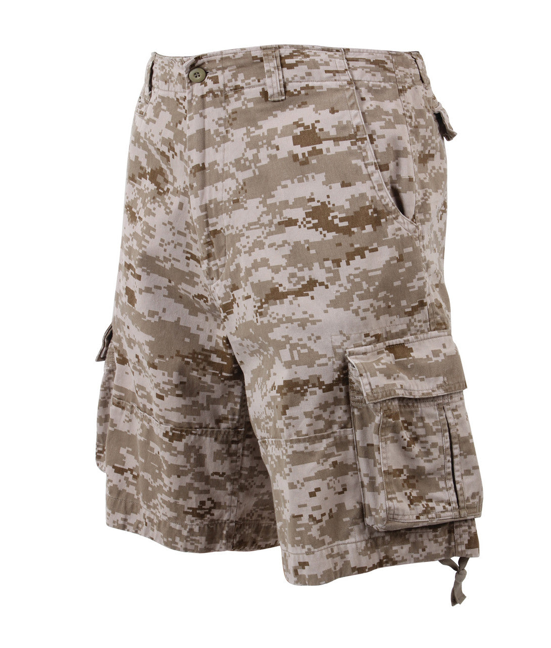 Rothco Vintage Camo Infantry Utility Shorts: Desert Digital Camo
