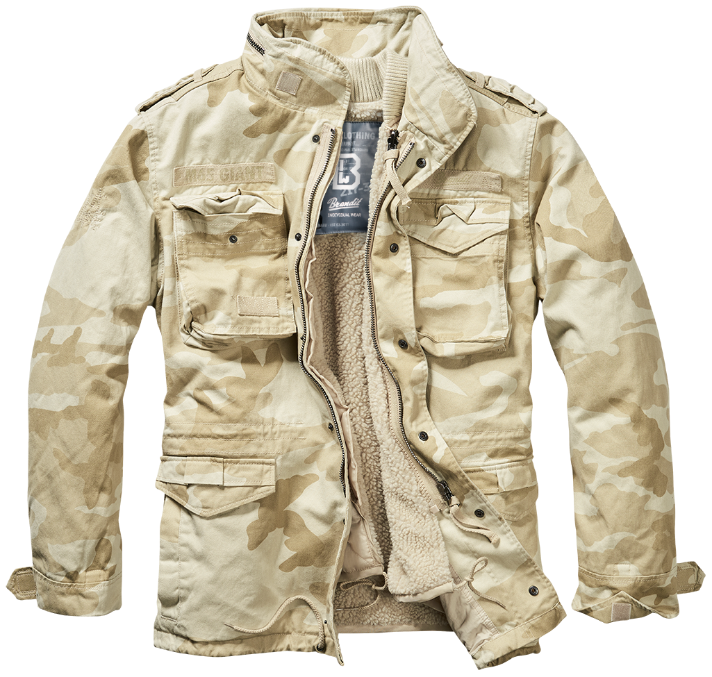Brandit M-65 Premium Field Jacket: Sandstorm