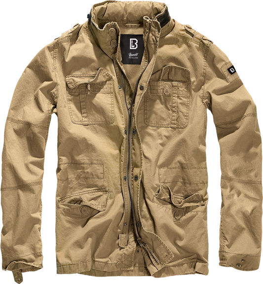 Brandit Field Jacket: Camel