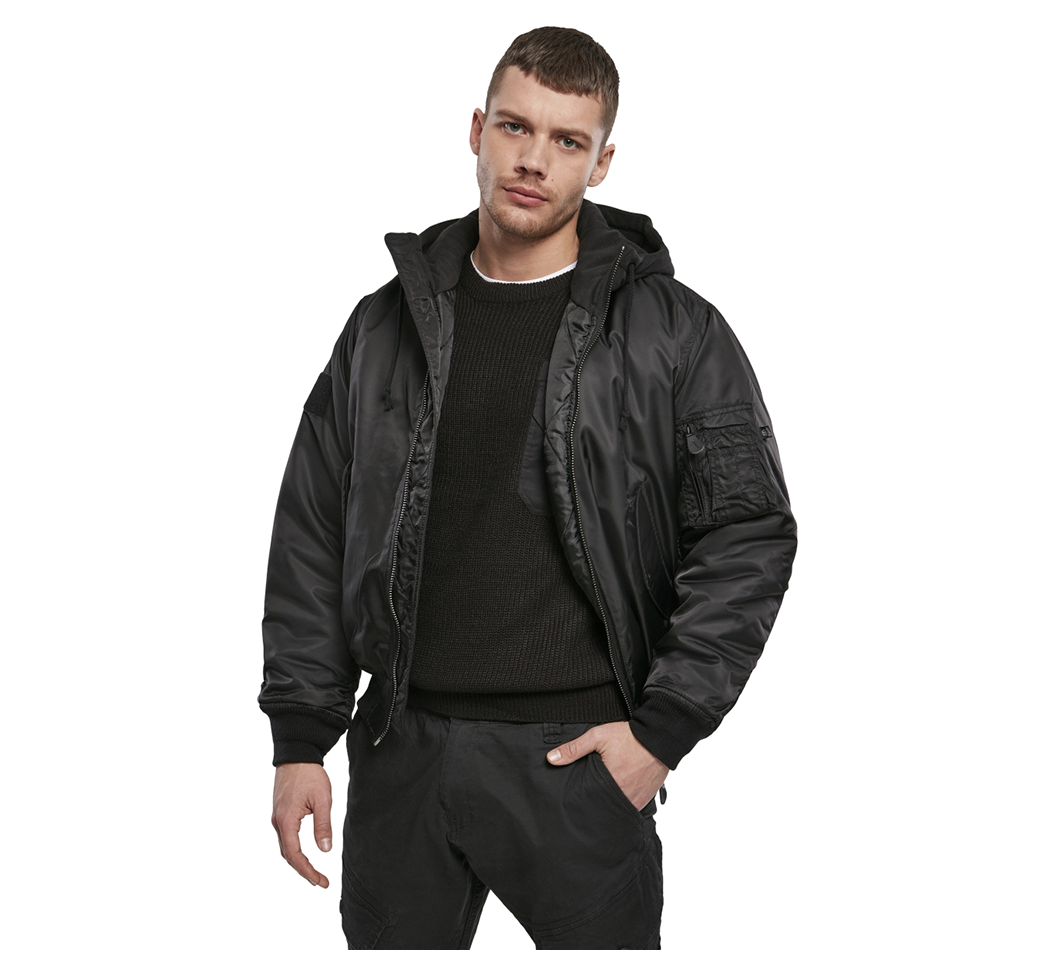 Brandit MA-1 Hooded Bomber Jacket