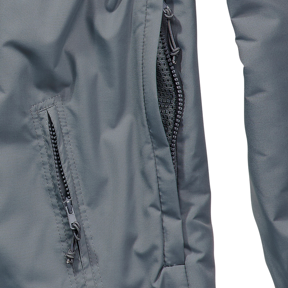 Brandit Light Quarter Zip Windbreaker Pullover: Vented Pit Zips