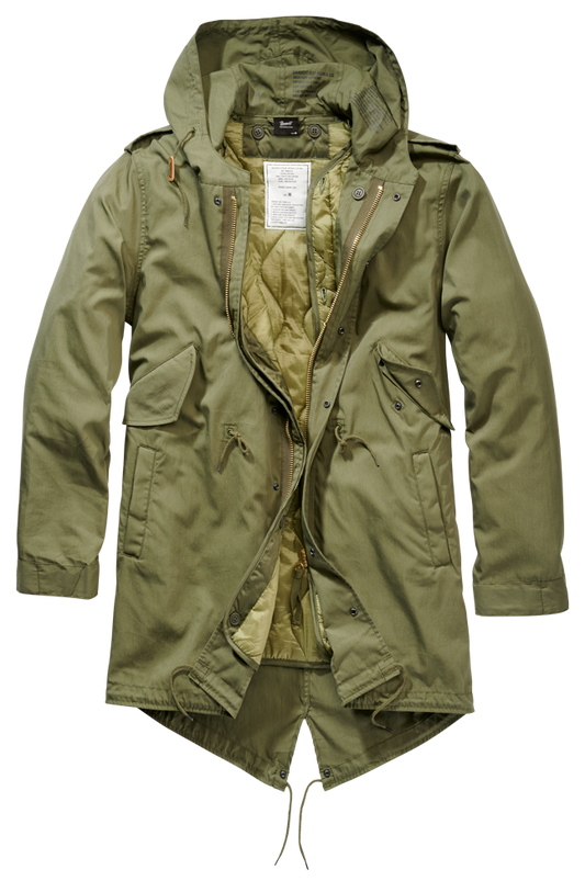 Brandit M-51 Parka: Olive Drab