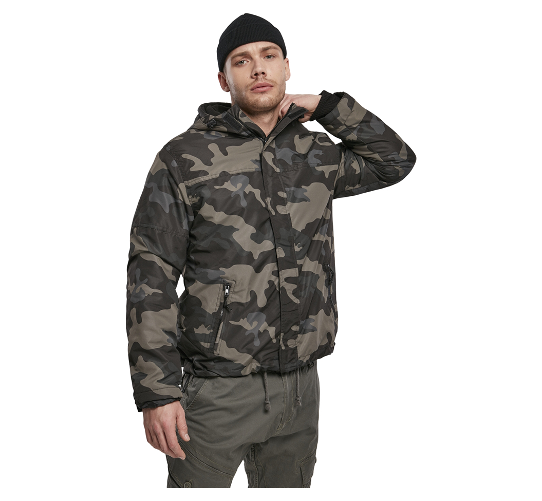 Brandit Fleece-Lined Full Zip Windbreaker
