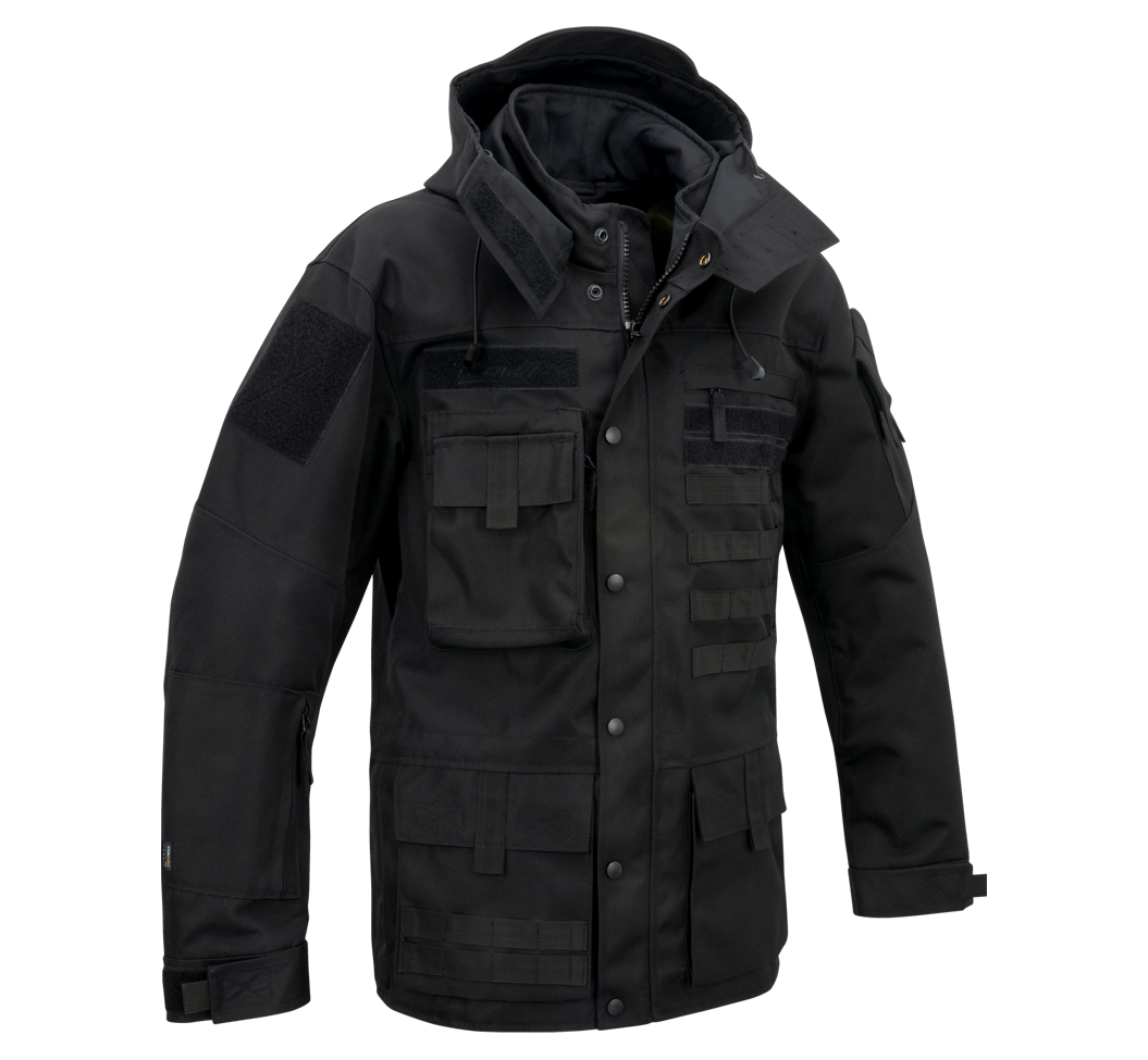 Brandit Commando TAC Jacket: Black