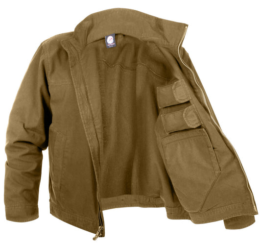 Rothco Lightweight Concealed Carry Jacket: Coyote Brown
