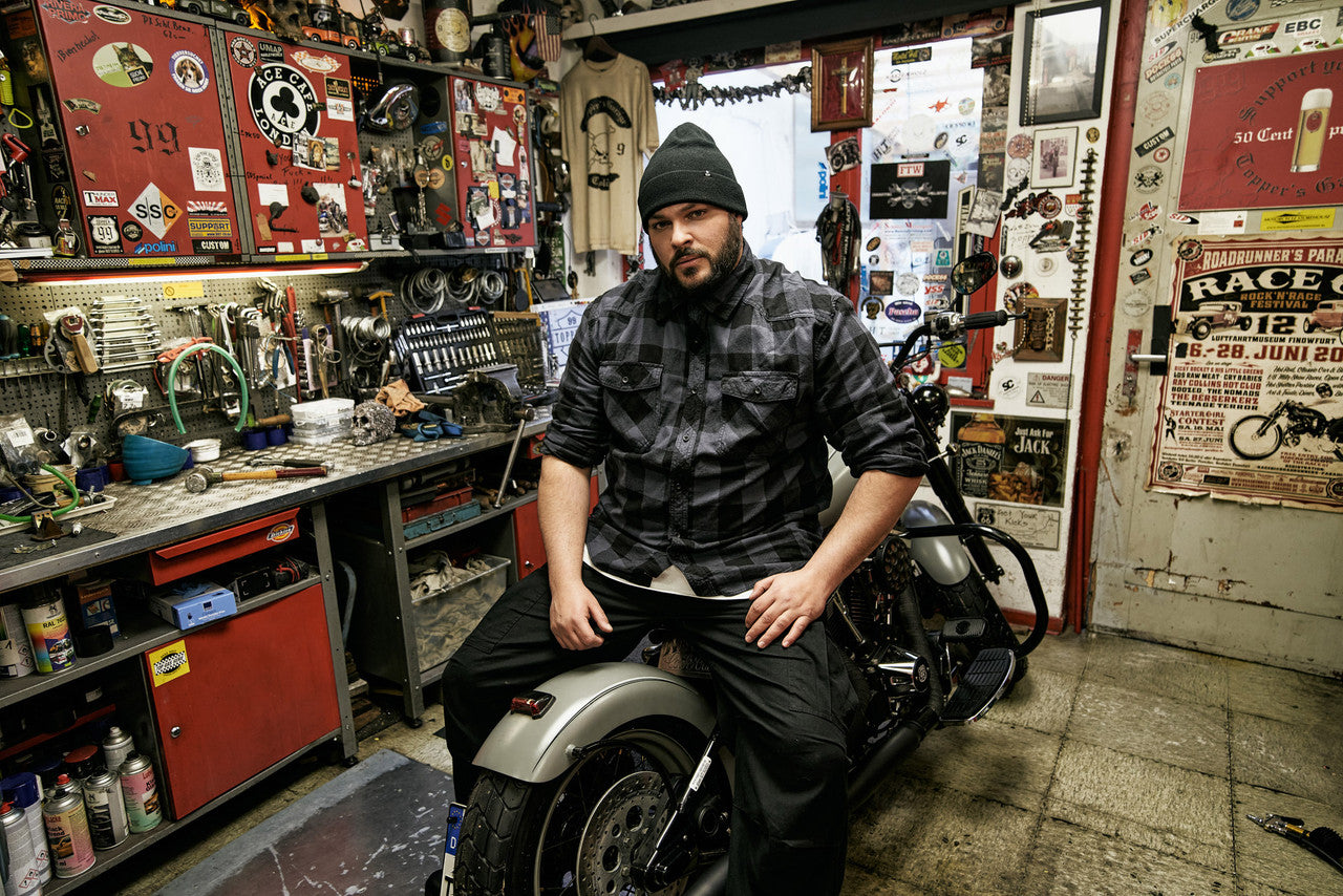 Brandit Flannel Check Shirt Long Sleeve