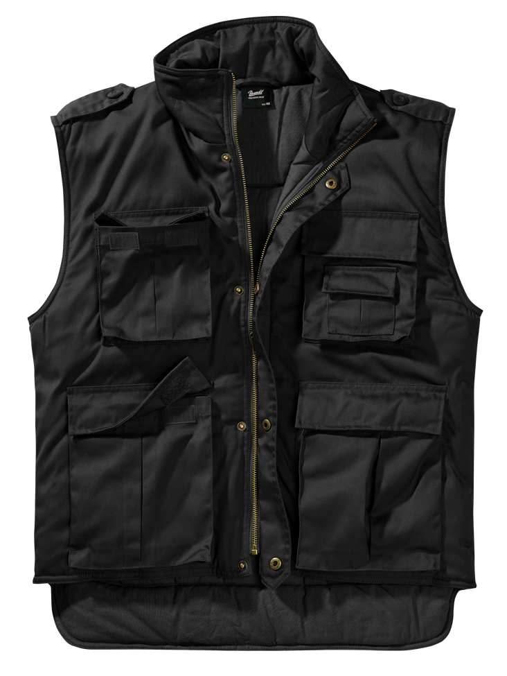 Brandit Ranger Utility Vest: Black
