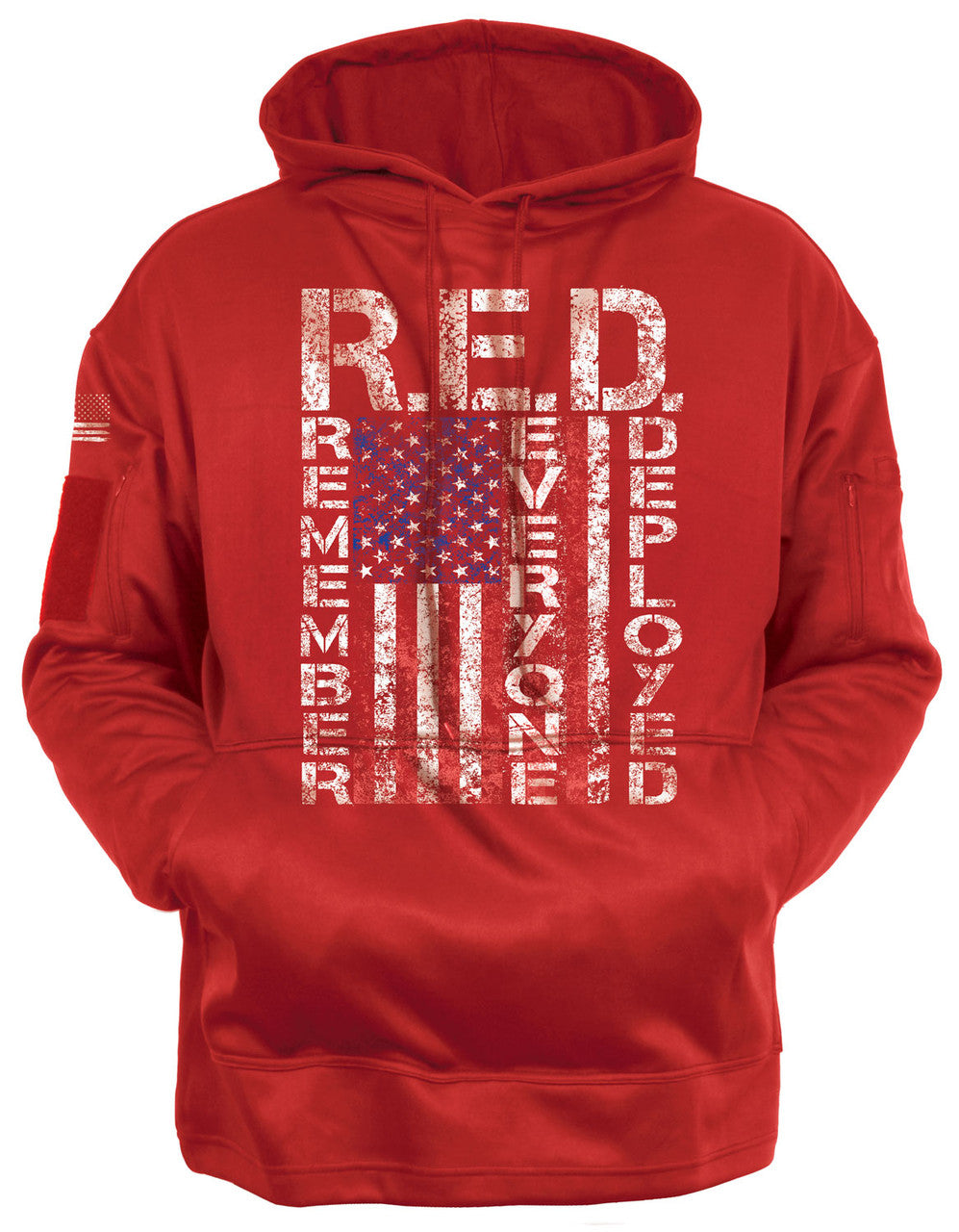 Rothco Concealed Carry R.E.D. Hoodie: Red