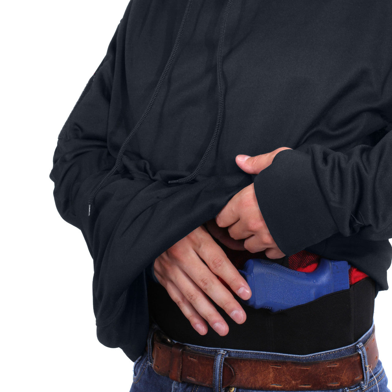 Rothco Honor and Respect Thin Blue Line Concealed Carry Hoodie