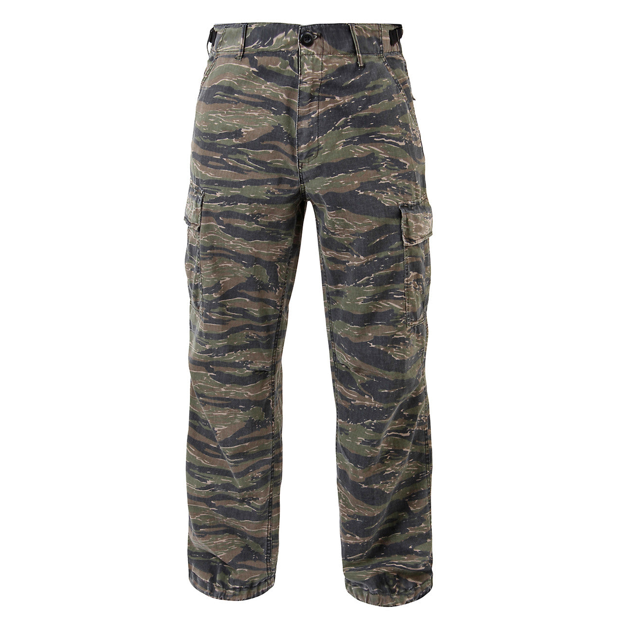 Rothco Vintage Vietnam Fatigue Pants: Tiger Stripe Camo