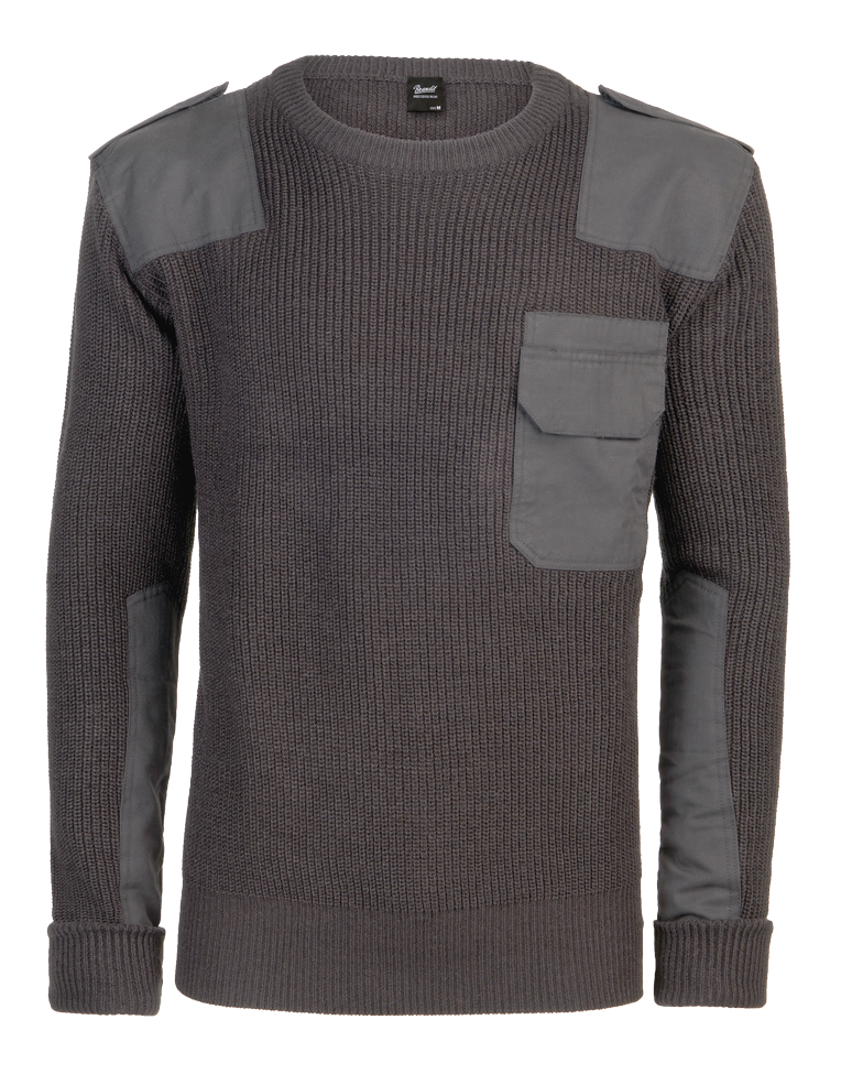 Brandit Commando Sweater: Anthracite