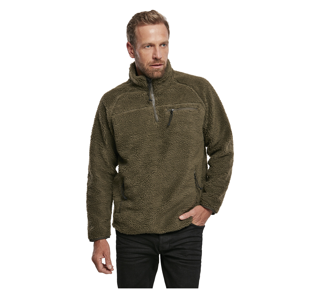 Brandit Fleece Quarter Zip Jacket
