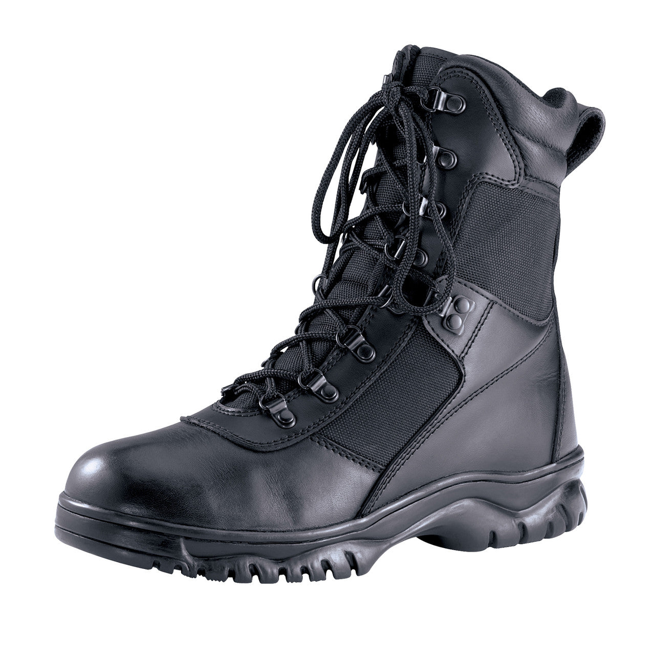 Rothco 8" Forced Entry Waterproof Tactical Boot: Black
