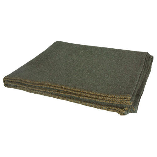 Fox OD Wool Camp Blanket