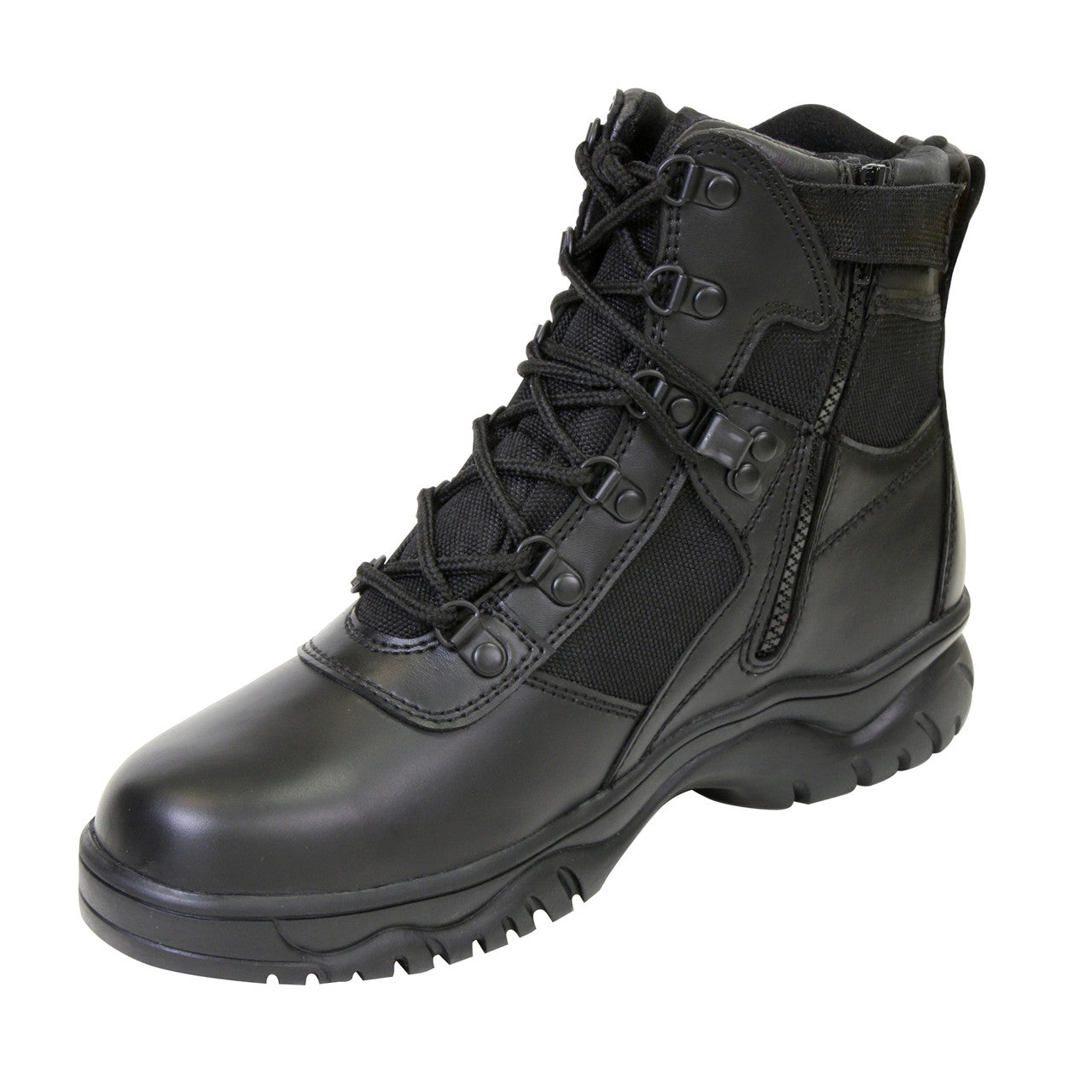 Rothco 6 Inch Blood Pathogen Resistant & Waterproof Tactical Boot: Black