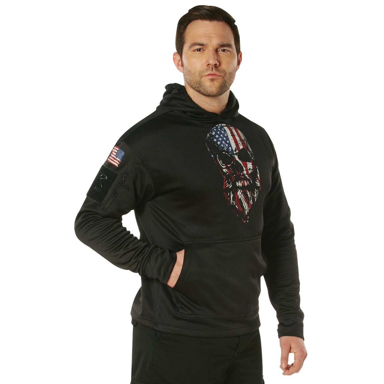 Rothco Bearded Skull Concealed Carry Hoodie