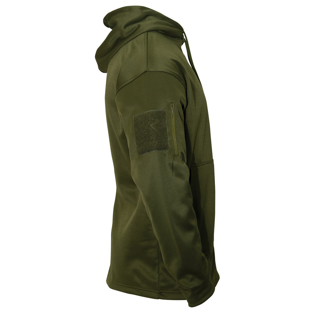 Rothco Thin Blue Line Concealed Carry Hoodie: Olive Drab