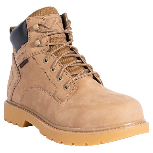 Rothco Tradesman 6" Work Boot: Coyote Brown
