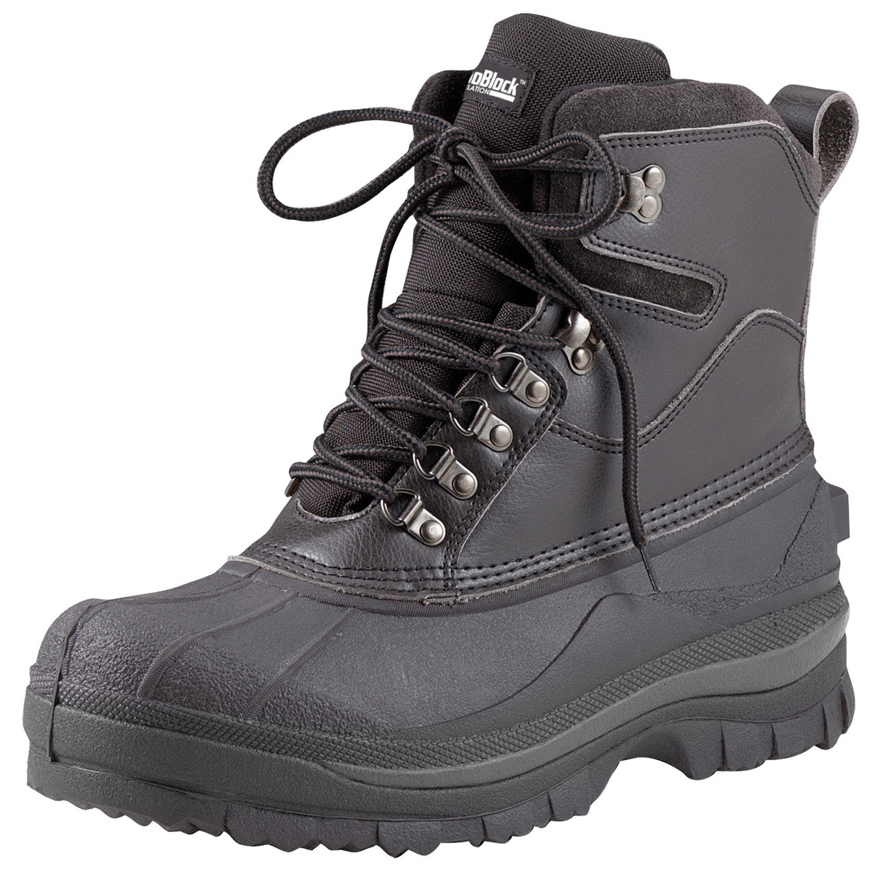 Rothco 8" Cold Weather Hiking Boots: Black