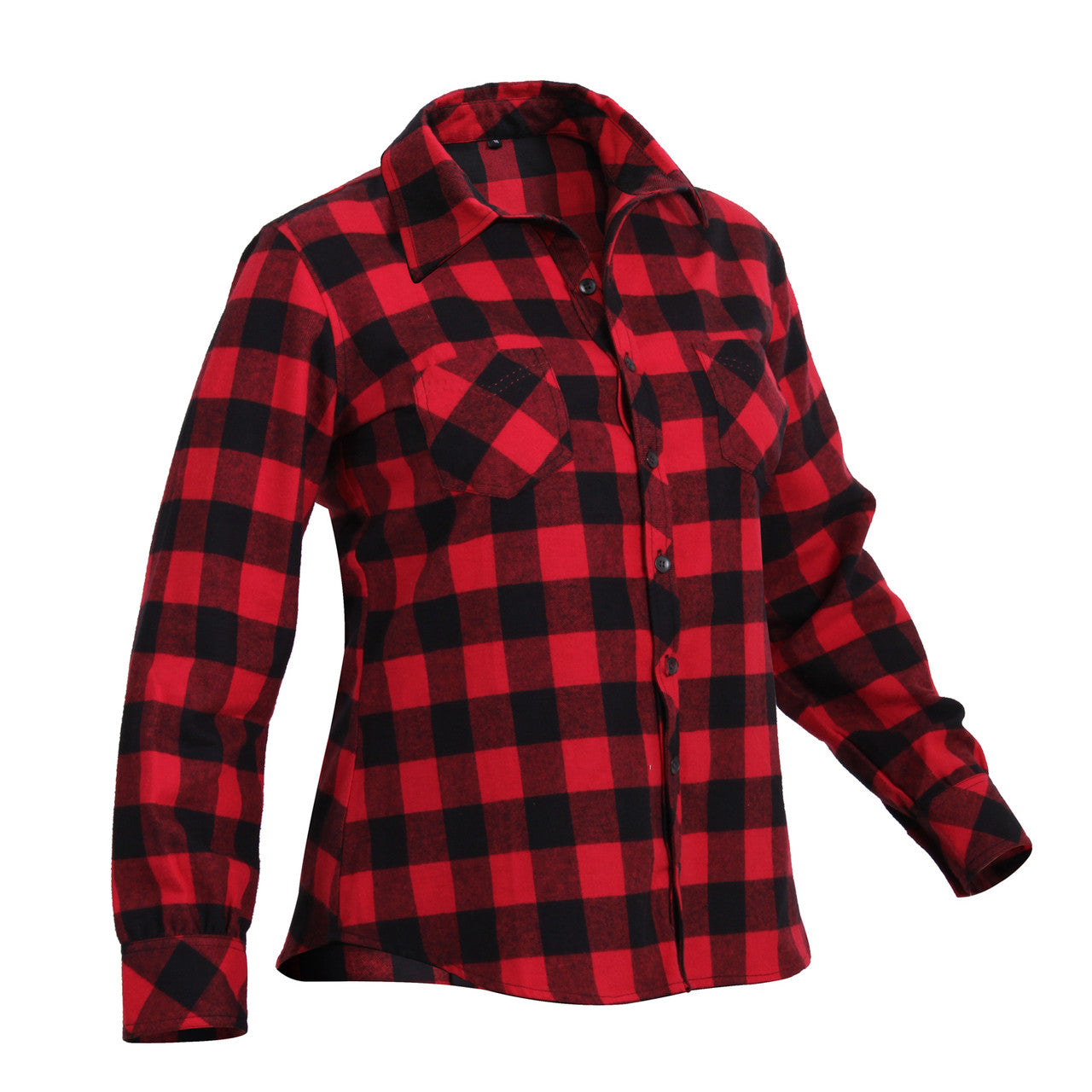 Rothco Women's Flannel Shirt: Red