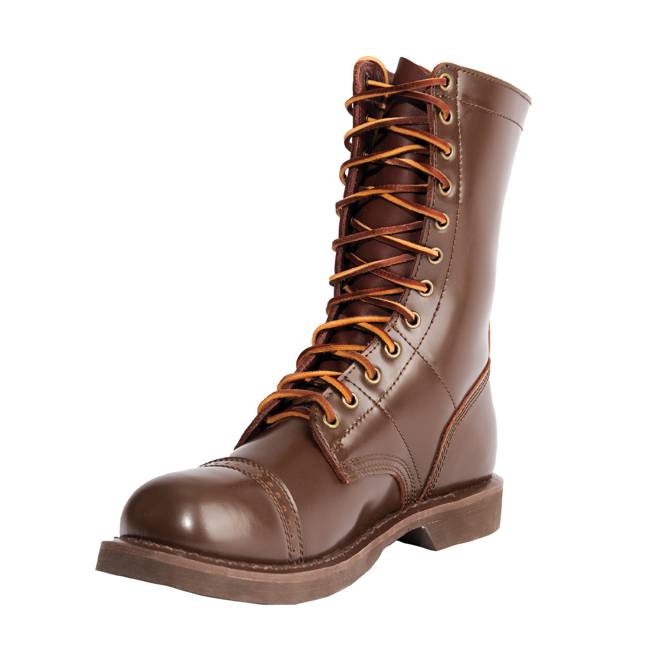 Rothco 10" Brown Leather Jump Boot