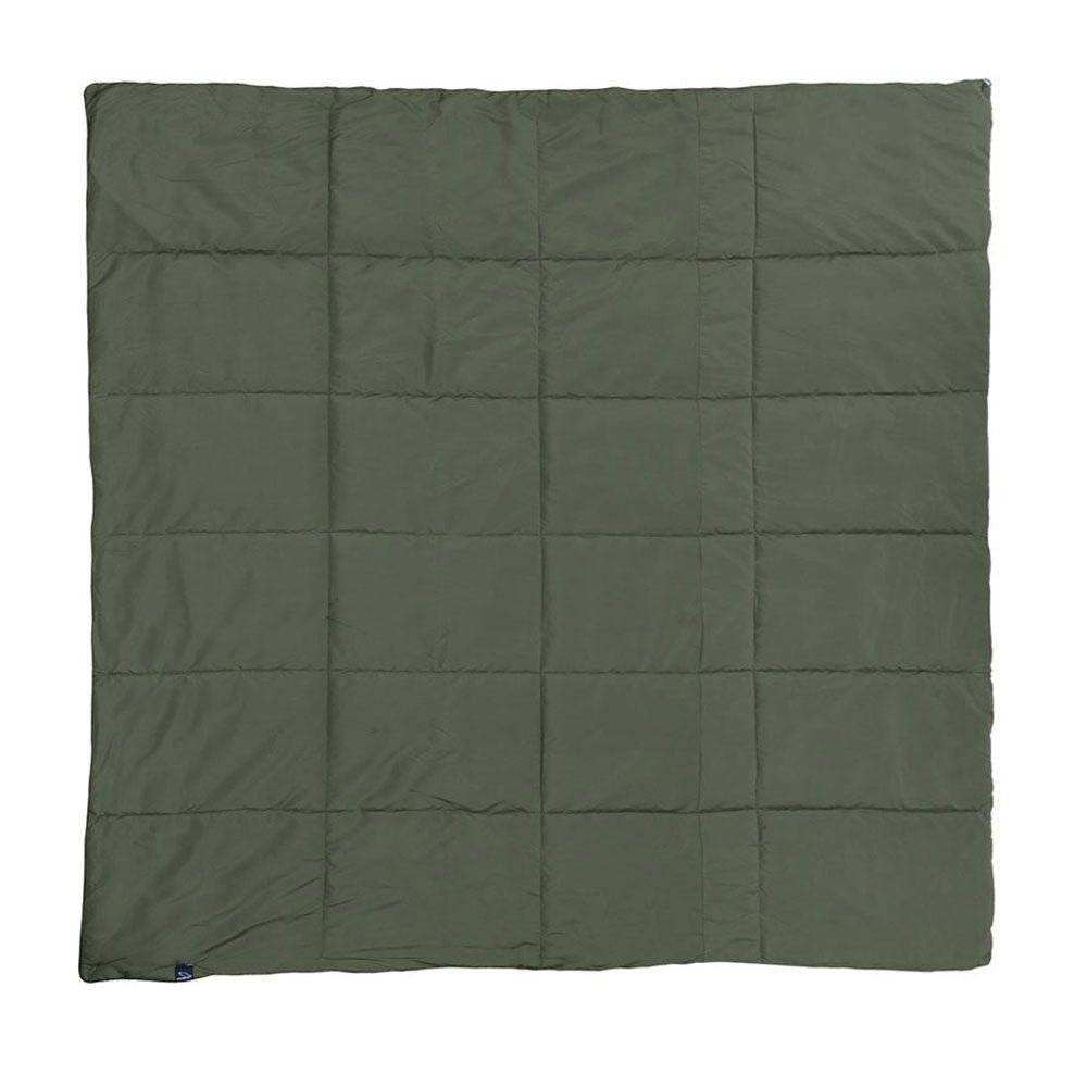 Peregrine Link-Up Field Quilt, Double: Olive Drab