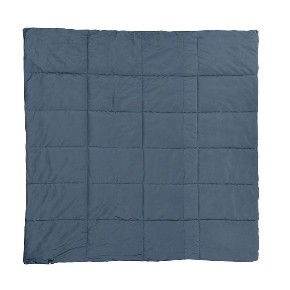 Peregrine Link-Up Field Quilt, Double: Stone