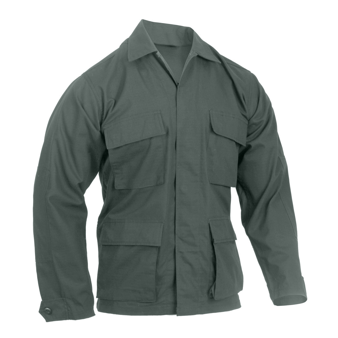 Rothco Ripstop BDU Shirt: Olive Drab