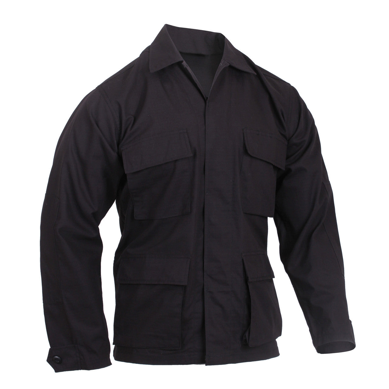 Rothco Ripstop BDU Shirt: Black