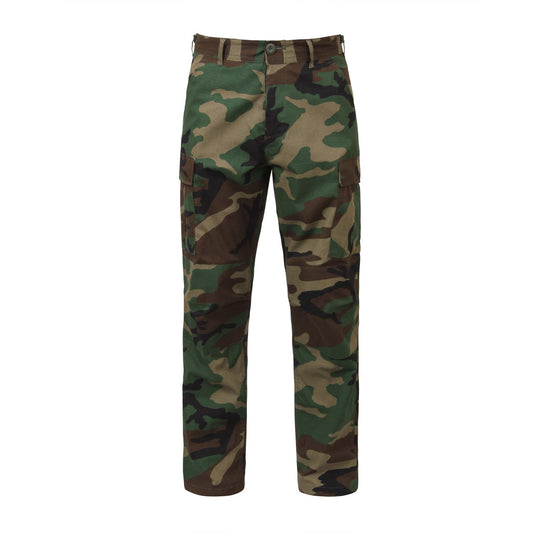 Rothco Ripstop BDU Pants: Woodland Camo