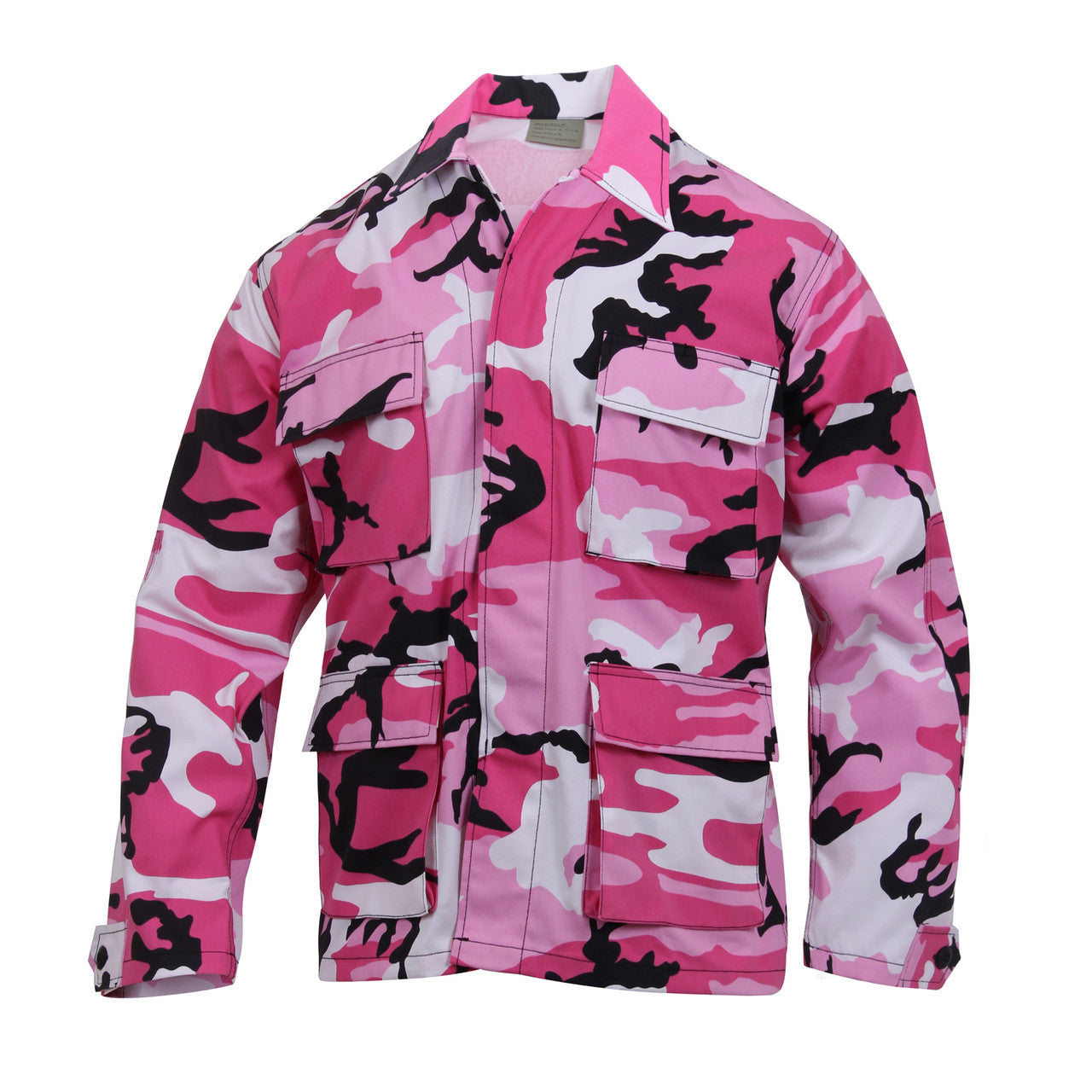 Rothco Color Camo BDU Shirt: Pink Camo