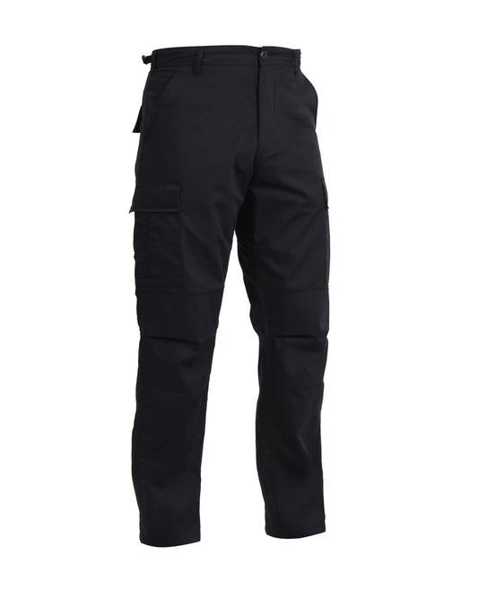Rothco SWAT Cloth BDU Pants: Black