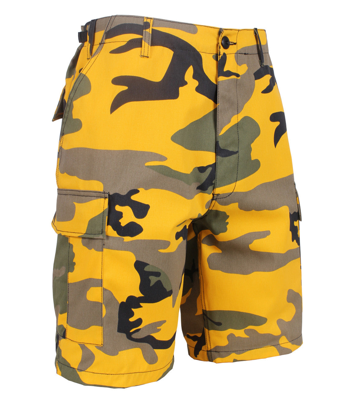 Rothco Color Camo BDU Shorts: Stinger Yellow Camo