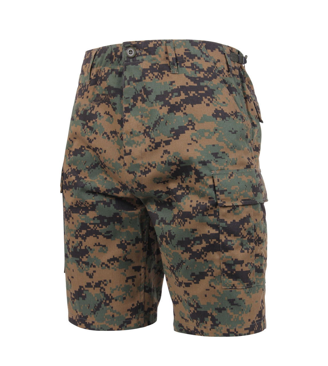 Rothco Digital Camo BDU Shorts: Woodland Digital Camo