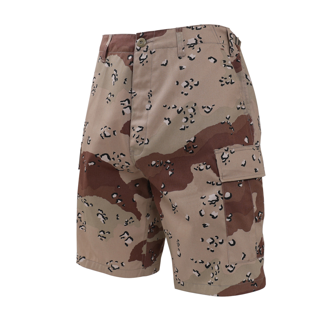 Rothco Camo BDU Shorts: 6-Color Chocolate Chip Desert Camo