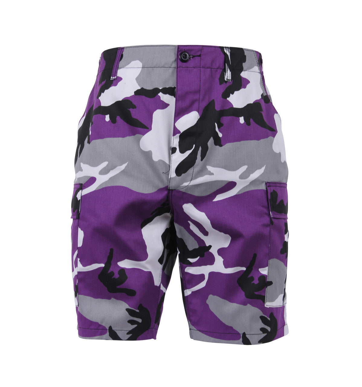 Rothco Color Camo BDU Shorts: Ultra Violet Camo