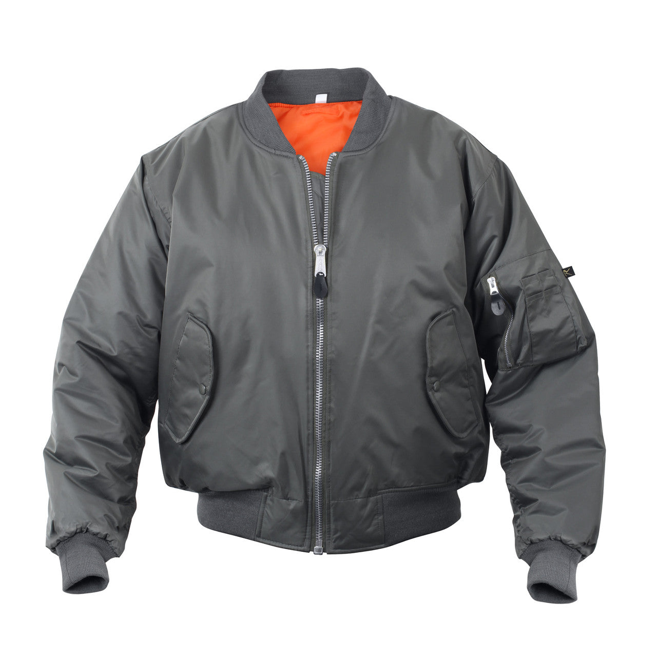 Rothco MA-1 Flight Jacket: Gray