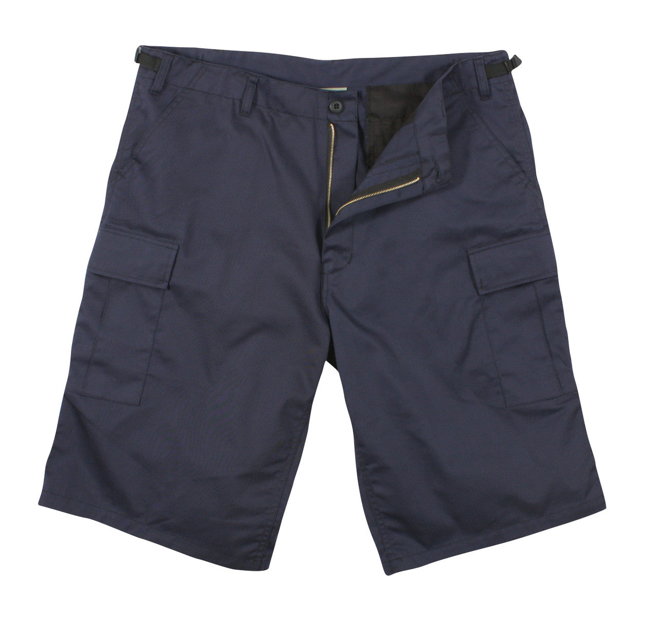 Rothco Long Length BDU Shorts: Navy Blue