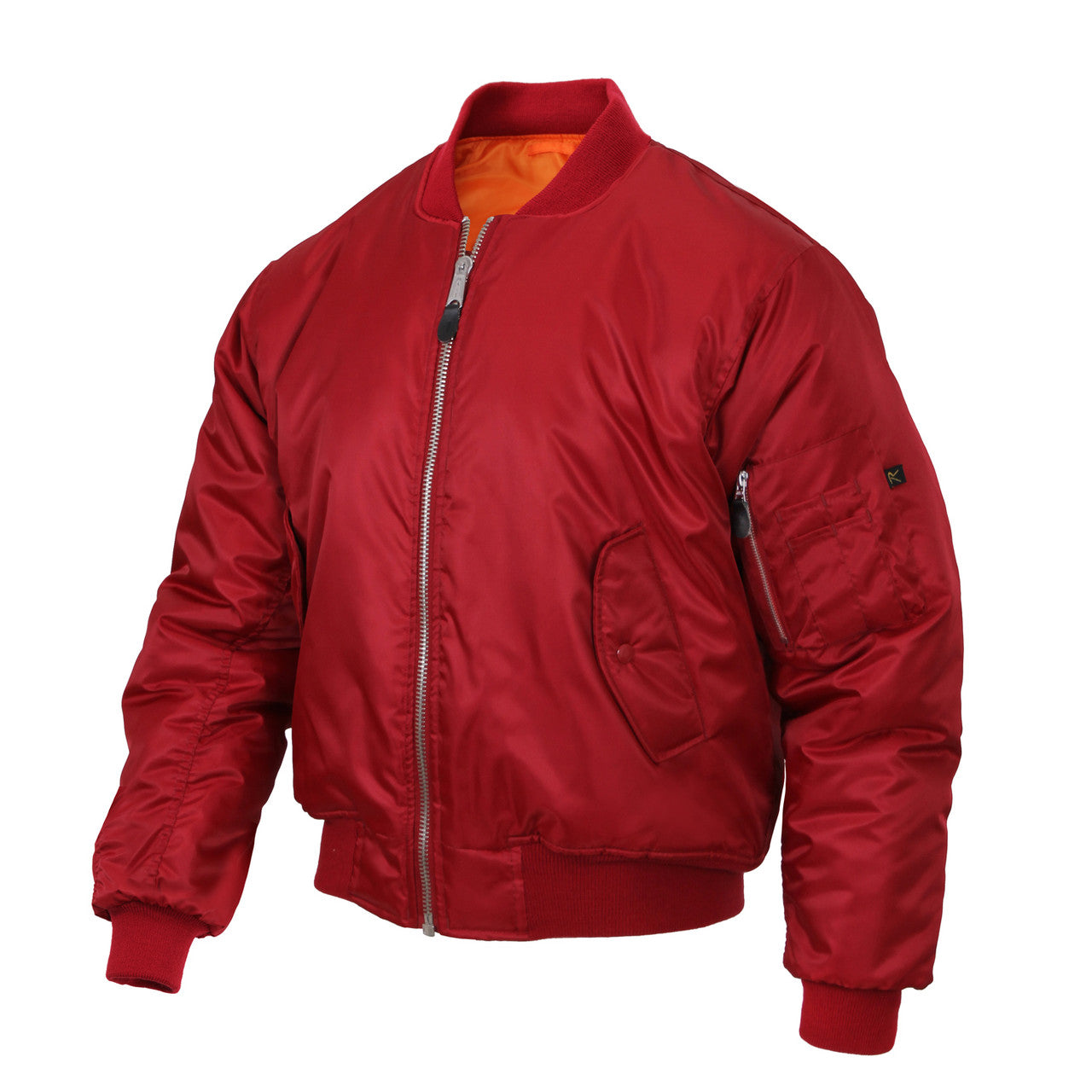 Rothco MA-1 Flight Jacket: Red