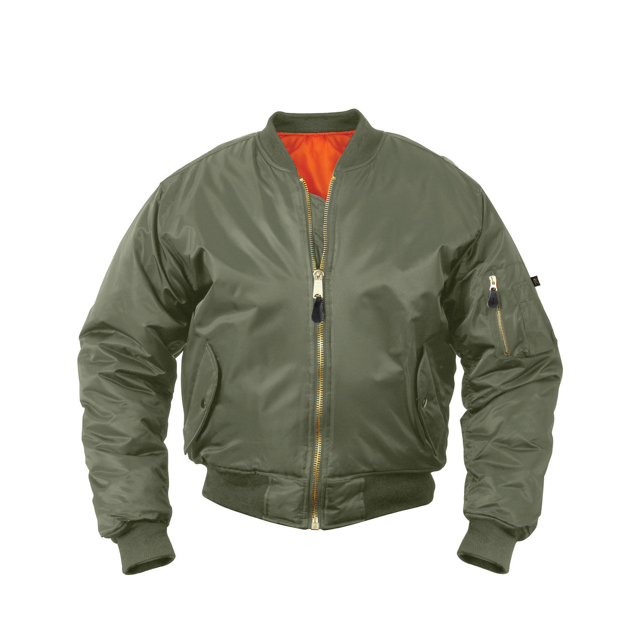 Rothco Concealed Carry MA-1 Flight Jacket: Olive Drab
