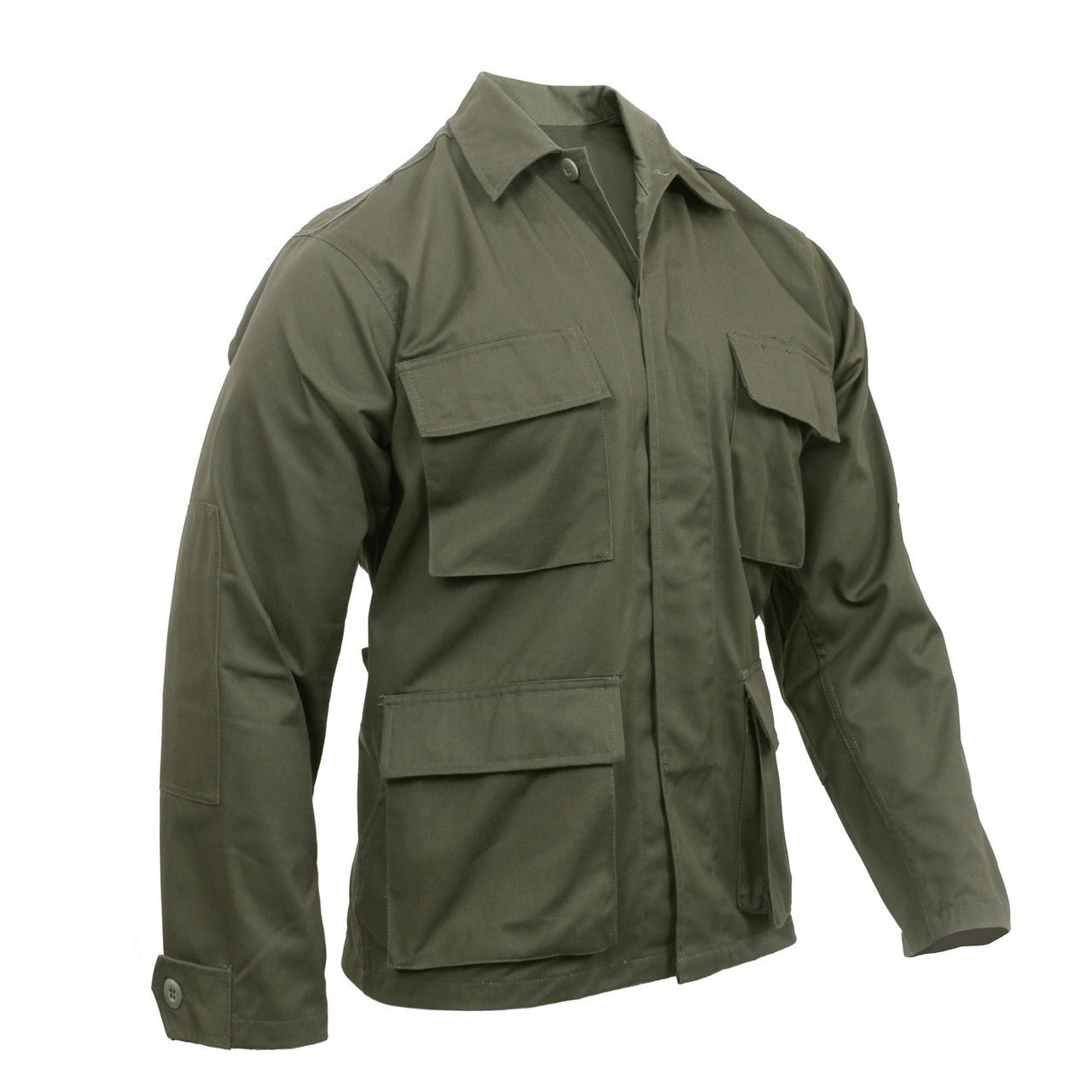 Rothco Twill BDU Shirt: Olive Drab