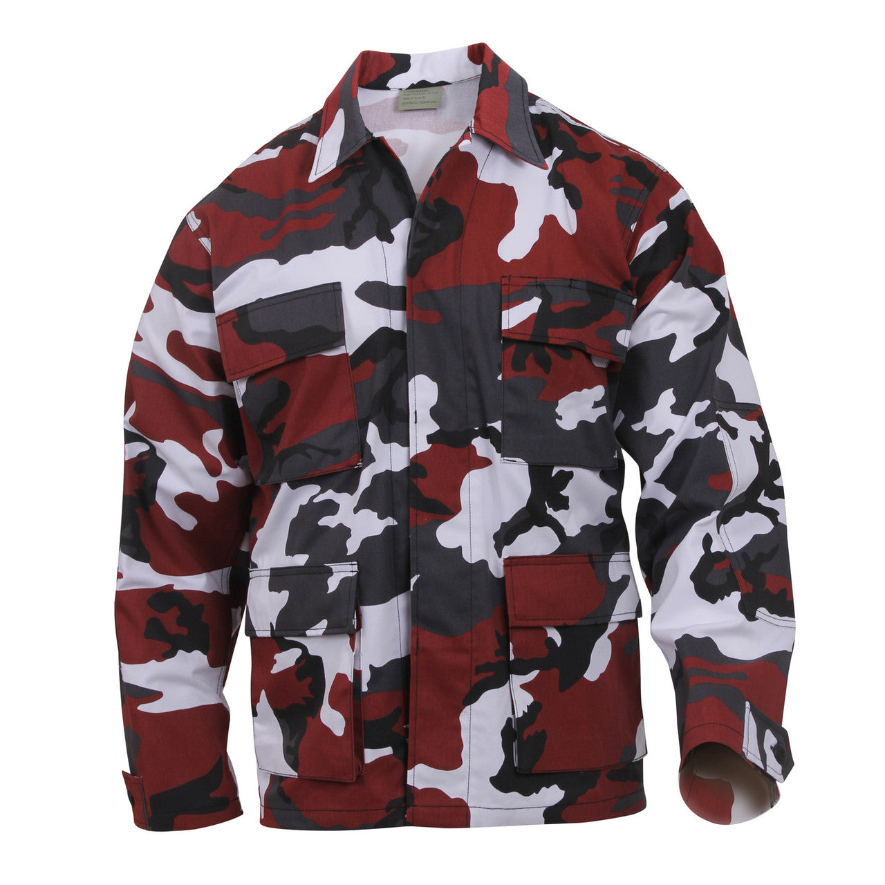 Rothco Color Camo BDU Shirt: Red Camo